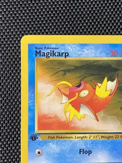 Magikarp 47/82 1st Edition Team Rocket Rare Pokemon Card LP+ - Image 2