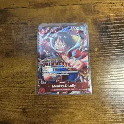 Monkey.D.Luffy (Winner Pack Vol. 5) ST01-012 One Piece Promotion Cards Foil - Image 1