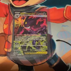 Pokemon Mega Gengar EX Full Art Holo Card 350 HP 284/217 English SIR - Image 1
