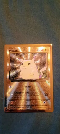 Pikachu - (Celebrations Metal Card) 058/102 Miscellaneous Cards & Products Holo - Image 1