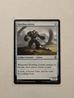 Howling Golem - Commander Legends - LP - Common - Artifact Creature - Image 1
