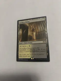 Godless Shrine #248 Regular Rare Ravnica Allegiance RNA Magic The Gathering Card - Image 1