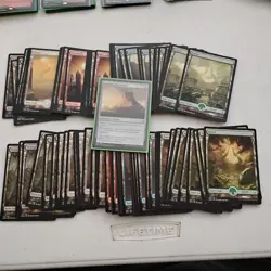 Magic the Gathering MTG, Lot of (94) FULL ART lands, Amonkhet Hour of Devast. - Image 1