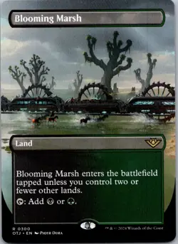 Blooming Marsh (Borderless) R Outlaws of Thunder Junction 300 NM Normal - Image 1