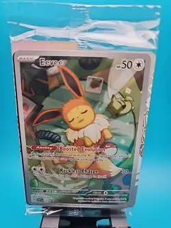 Pokemon Eevee TCG 173 Holo Promo Prismatic Evolutions Sealed, Near Mint - Image 1