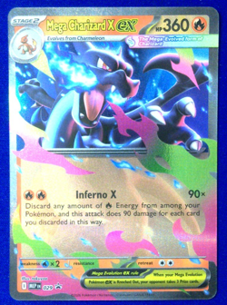 2026 Pokemon TCG Black Star Promo - Mega Charizard X EX #029 MEGA CHARIZARD TIN - Image 1