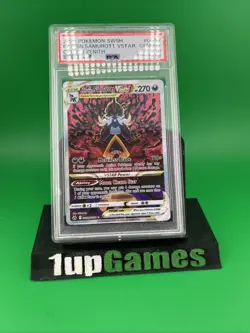 2023 Pokemon SWSH Full Art Hisuian Samurott VSTAR #GG52 PSA GEM MINT 10 - Image 1