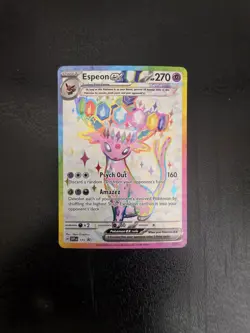 Espeon EX SVP 175 Ultra Rare SV Promo Pokemon Card - NM - Image 1