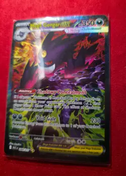 Mega Gengar ex 284/217 SIR Secret Rare Pokemon Ascended Heroes MINT Pack Fresh - Image 4