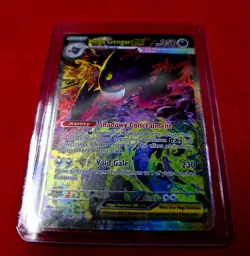 Mega Gengar ex 284/217 SIR Secret Rare Pokemon Ascended Heroes MINT Pack Fresh - Image 5