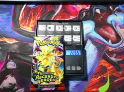 VERY HEAVY! GOD PACKUUU 22.65g Ascended Heroes Pokemon TCG Booster (SEALED) - Image 1