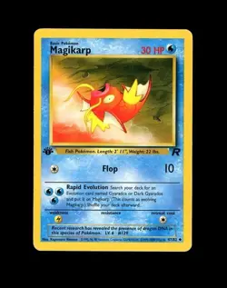 2000 Pokemon Team Rocket MAGIKARP 1st Edition 47/82! PLAY - Image 1