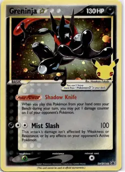 Pokemon Greninja Star #SWSH144 Sword & Shield Promo Holo NM - Image 1
