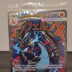 Pokemon TCG Mega Charizard X EX / Oricorio EX Full Art Holo 023 Sealed Promo - Image 2