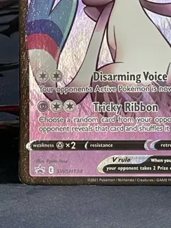 Pokemon TCG - Dark Sylveon V - SWSH134 - Black Star Promo - Celebrations NM - Image 5