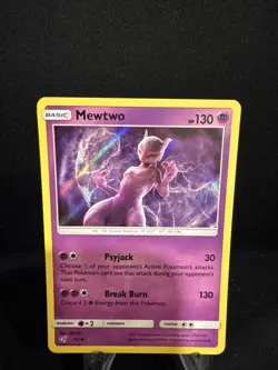 2019 Pokemon-Mewtwo 12/18-Detective Pikachu-Holo - Image 1