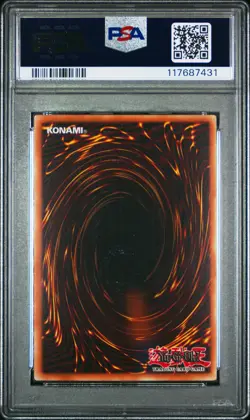 2016 YU-GI-OH! MEGA-TINS #EN003 DARK MAGICIAN PSA 8 - Image 2