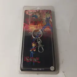 Yu-Gi-Oh Collectible Trading Pin & Key Tag Chain Vintage - Image 1