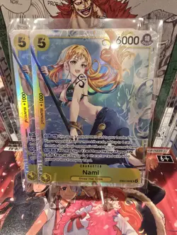 1x- One Piece TCG Heroines Edition EB03 - Nami EB03-053 SR - English NM - Image 1