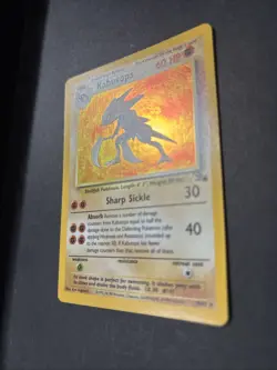 Unplayed Pristine NM Kabutops #9/62 Fossil Holo Pokemon TCG Card English 1999 - Image 2