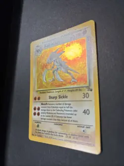 Unplayed Pristine NM Kabutops #9/62 Fossil Holo Pokemon TCG Card English 1999 - Image 3