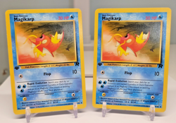 1st Edition Magikarp 47/82 Team Rocket Vintage Pokemon Cards WOTC LP x2 - Image 1