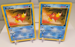 1st Edition Magikarp 47/82 Team Rocket Vintage Pokemon Cards WOTC LP x2 - Image 2