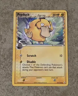 [ NM- ] Psyduck Delta Species EX Holon Phantoms 81/110 Pokemon Card - Image 1