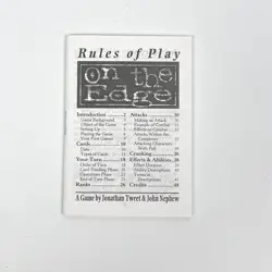 VTG On The Edge CCG Card Game Lot - 179 Cards w/ Instructions - Image 5