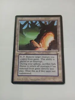 Magic The Gathering Safe Haven The Dark Near Mint Condition ●12 - Image 1