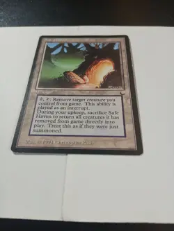 Magic The Gathering Safe Haven The Dark Near Mint Condition ●12 - Image 5