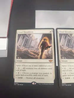 2X Final Showdown Mtg Regular Commander Outlaws Of Thunder Junction - Image 3