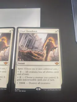 2X Final Showdown Mtg Regular Commander Outlaws Of Thunder Junction - Image 4