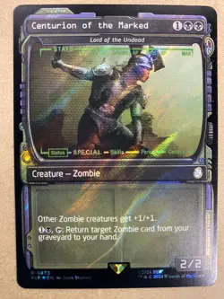 MTG 1x FOIL Centurion of the Marked 873 Universes Beyond: Fallout Magic x1 NM - Image 1
