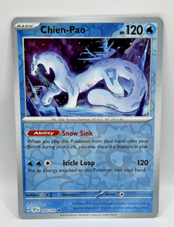 Chien-Pao 056/191 Reverse Holo - Pokemon TCG Surging Sparks - Near Mint - Image 1