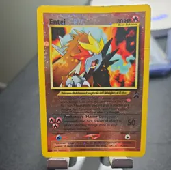 Pokemon TCG Entei Wizards Black Star Promos 34 Holo Promo Promo MP - Image 1