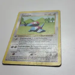 1999 Pokemon Base Set 1st Edition Porygon 39/102 Shadowless MP WOTC Wizards #39 - Image 4
