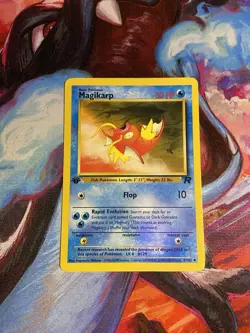 Magikarp 47/82 1st Edition Team Rocket 2000 Pokemon WotC - Image 1