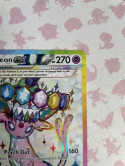 Pokemon Espeon Ex 175 Prismatic Evolutions - Premium Figure Promo - Image 5