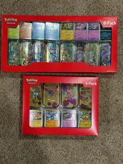 Pokemon Prismatic Evolutions Mini Tin Costco And 151 Mini Tin Sam’s Club Lot... - Image 1