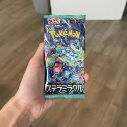 Stella Miracle Booster Pack SV7 - Japanese Stellar Crown Pokemon Factory Sealed - Image 1