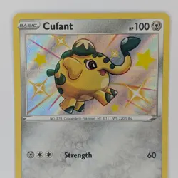 Cufant SV090/SV122 Shining Fates Holo Rare Shiny Vault NM Pokemon TCG - Image 2