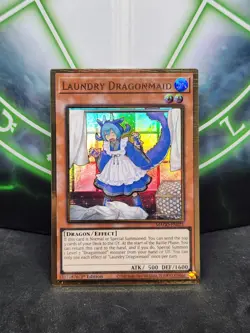 Yugioh Laundry Dragonmaid MAGO-EN021 Premium Gold Rare 1st Edition NM - Image 1