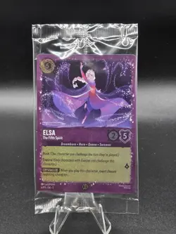 Elsa - The Fifth Spirit 6/P3 [Glitter Foil] SEALED Promo Disney Lorcana - Image 1