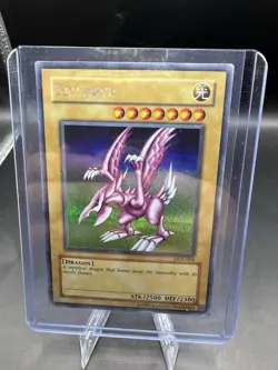 Yu-Gi-Oh! 1996 TCG Foil Seiyaryu Card DDS-004 1996 - Image 1