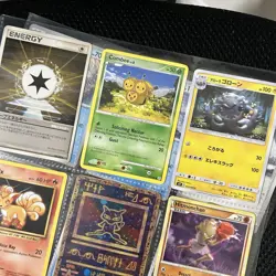 Pokemon Vintage Cards (METAL CUSTOM MEW) Binder Pages Lot - Image 5