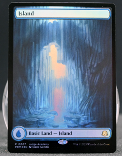 MTG Magic the Gathering Island (7/10) Judge Academy Gift Cards 2023 NM FOIL - Image 1