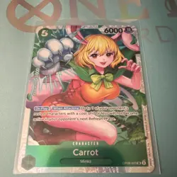 One Piece Carrot OP08-023 Two Legends Character Card 6000 Bandai - Image 1