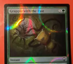MTG: *GRAPPLE WITH THE PAST* RIPPLE FOIL M3C/#230/ NM / COMMON /UNPLAYED - Image 2