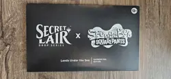 MTG Secret Lair x SpongeBob SquarePants: Lands Under The Sea Foil Edition Sealed - Image 1